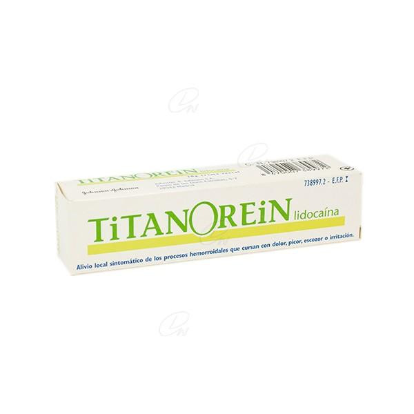 TITANOREIN LIDOCAINA CREMA RECTAL 20 GR