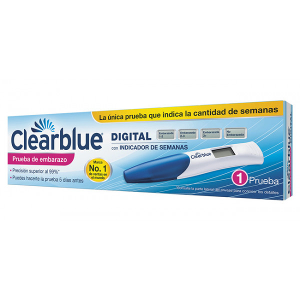 CLEAR BLUE DIGITAL TEST EMBARAZO 1 U