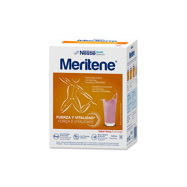 MERITENE  FRESA 15 SOBRES