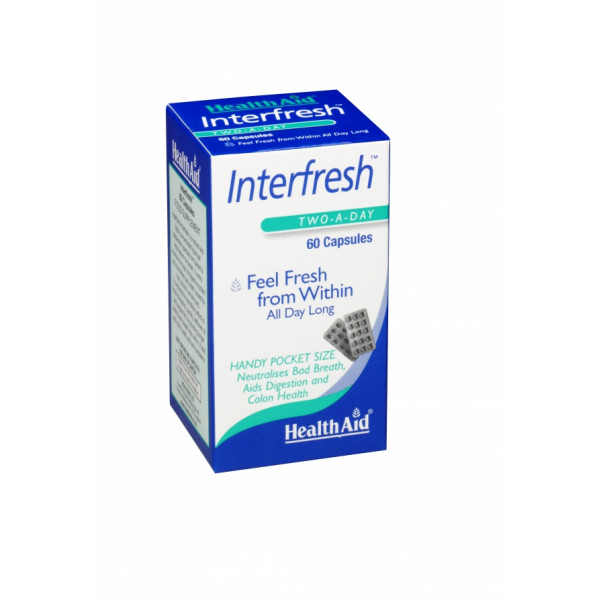 INTERFRESH 60 CAP HEALTH AID NUTRINAT