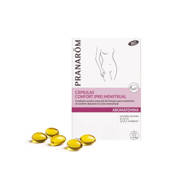 AROMAFEMINA CONFORT PREMENSTRUAL BIO 30 CAPS PRANAROM