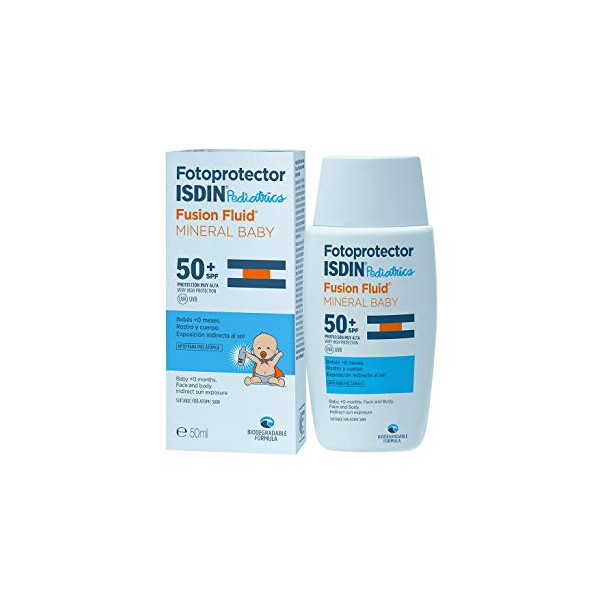 FOTOPROTECTOR ISDIN PEDIATRICS BABY MINERAL 50+ 50 ML