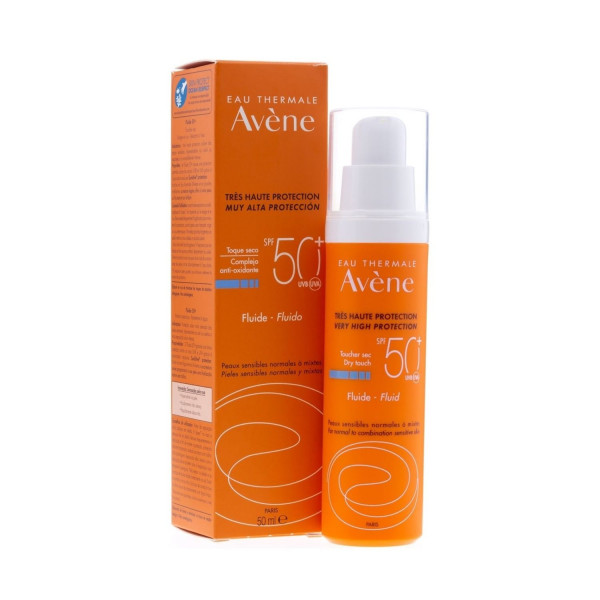 AVENE SOLAR SPF 50+CREMA 50ML SIN PERFUME