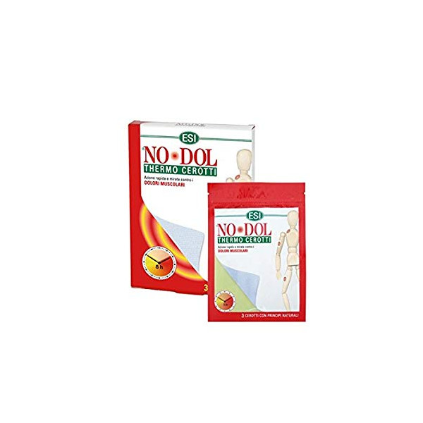 NODOL THERMO PARCHES 3 UNID TREPAT DIET