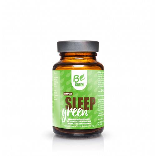 SLEEP GREEN 60 CAPS (MELATONINA & COFACTORES) BE GREEN