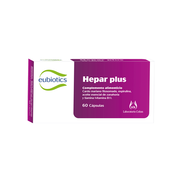 EUBIOTICS HEPAR PLUS 60 CAP COBAS