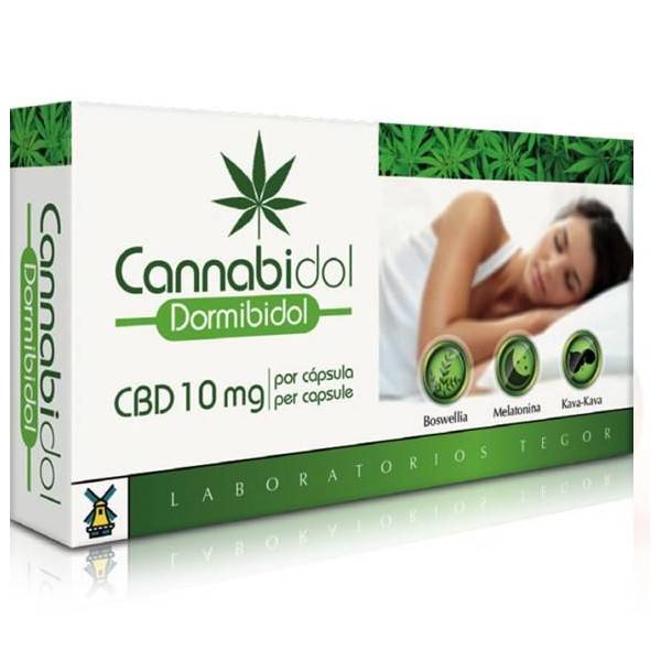 CANNABIDOL DORMIBIDOL 14 CAP TEGOR