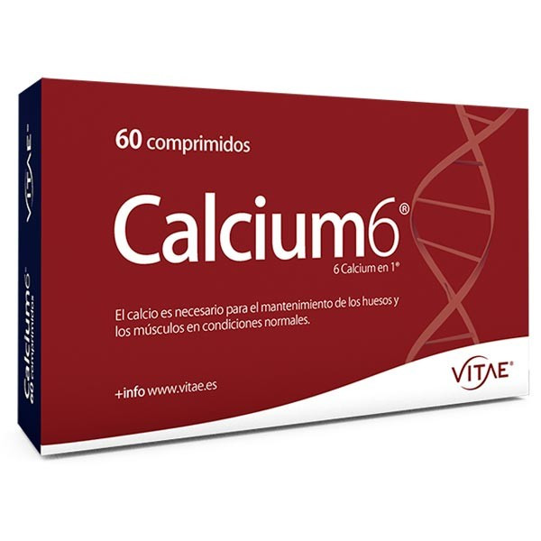 CALCIUM6 (CALCIO 200 MG + D3) 60 COMP VITAE