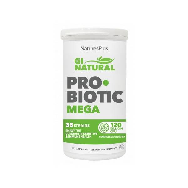 GI NATURAL PROBIOTIC MEGA 30 CAP NATURES PLUS