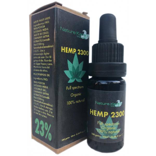 HEMP 2300 CBD 23% 10 ML NATURE KARE WELLNESS