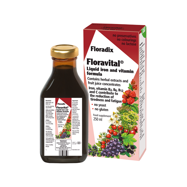 FLORAVITAL FLORADIX VEGAN 250 ML SALUS