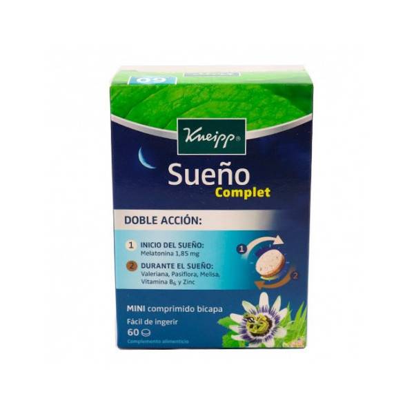 KNEIPP SUEÑO COMPLET 60 COMP MINI