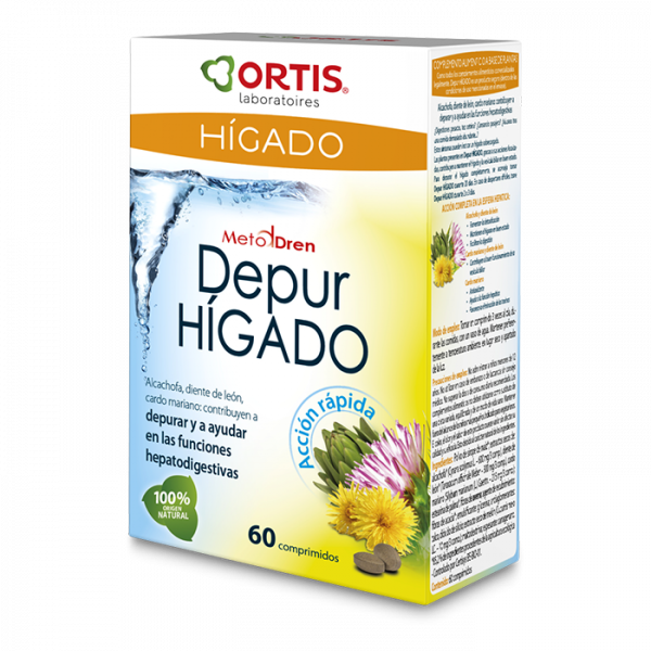 METODREN DEPUR HIGADO 60 COMP ORTIS