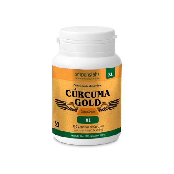 CURCUMA GOLD XL 120 CAPS SERPENSLABS