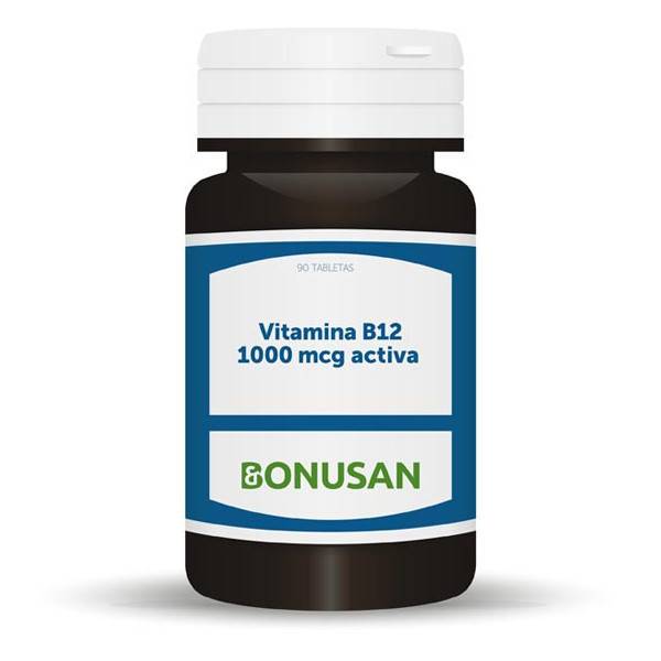 VITAMINA B12 1000 MCG ACTIVA 90 COMP SUBLINGUAL BONUSAN