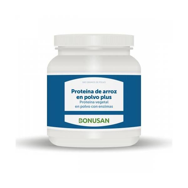 PROTEINA ARROZ PLUS POLVO 500 G BONUSAN