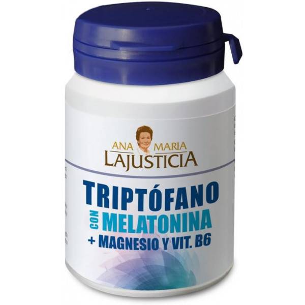 TRIPTOFANO MELATONINA MAGNESIO  VIT. B6 60 COMP  ANA Mª LA JUSTICIA