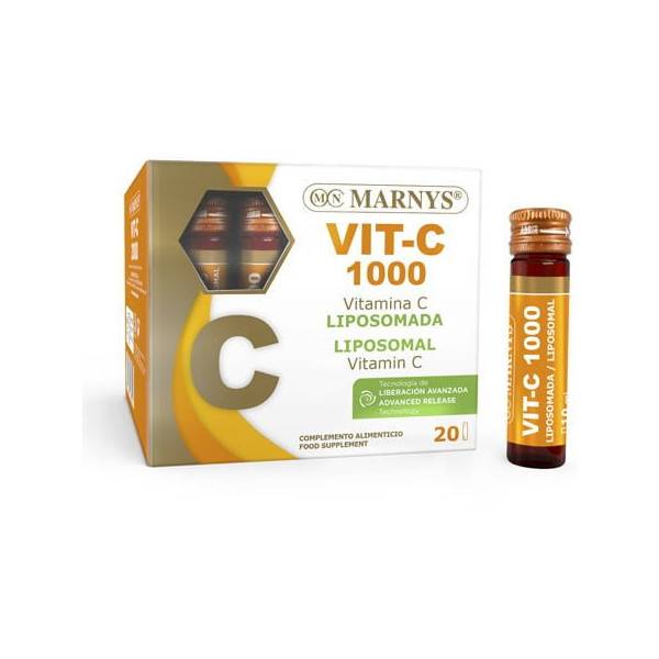 VITAMINA C LIPOSOMADA 1000 MG 20 AMP MARNYS