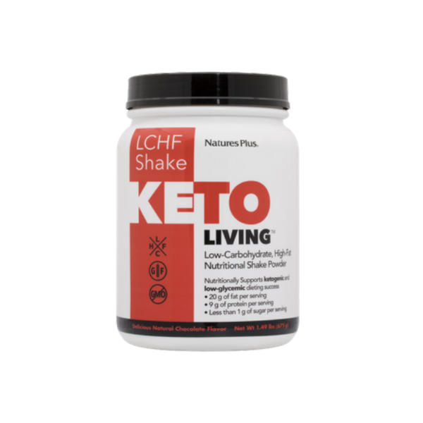 KETOLIVING BATIDO CHOCOLATE 578 G NATURES PLUS