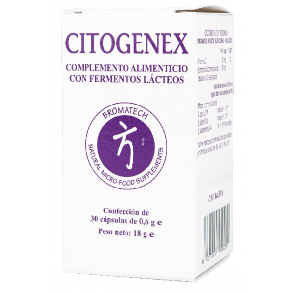 CITOGENEX  30 CAP BROMATECH