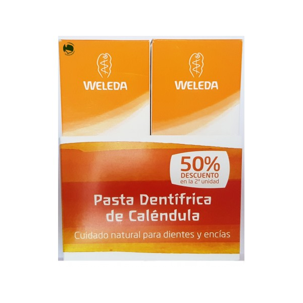 WELEDA PACK PASTA DENTIFRICA CALENDULA 75 ML