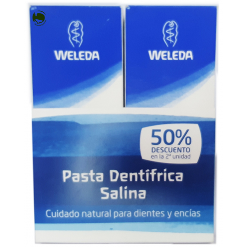 WELEDA PACK PASTA DENTIFRICA SALINA 75 ML