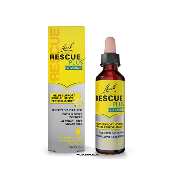 BACH RESCUE PLUS CON VITAMINAS BACH NELSON