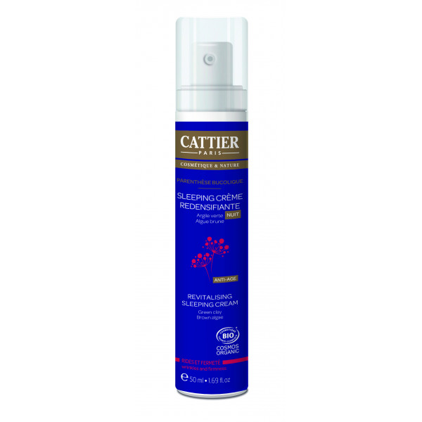 CATTIER CREMA NOCHE SLEEPING CREAM ANTIEDAD REDENSIFICANTE - ARRUGAS FIRMEZA 50 CC