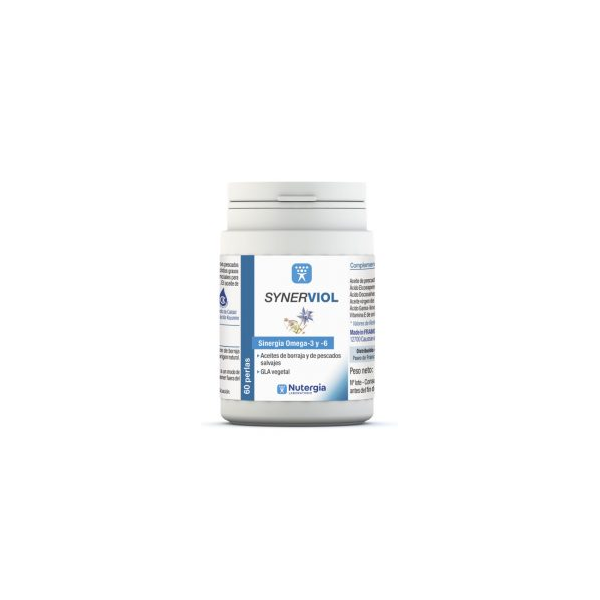 SYNERVIOL ( OMEGA 3 + OMEGA 6 ) 100 PERLAS NUTERGIA