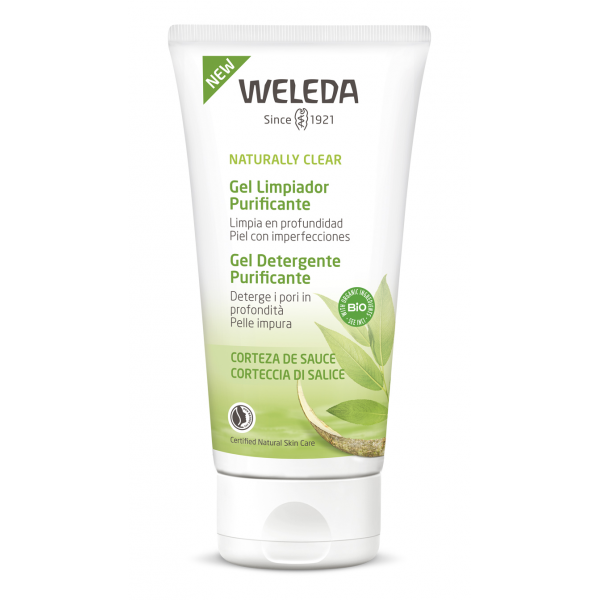 WELEDA GEL LIMPIADOR PURIFICANTE 100 ML NATURALY CLEAR