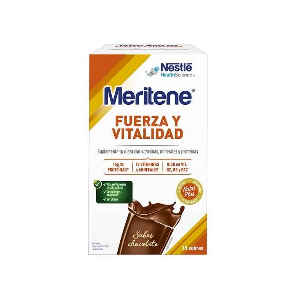 MERITENE  CHOCOLATE 15 SOBRES