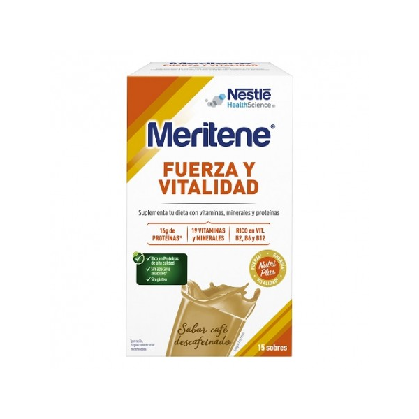 MERITENE  CAFE 15 SOBRES