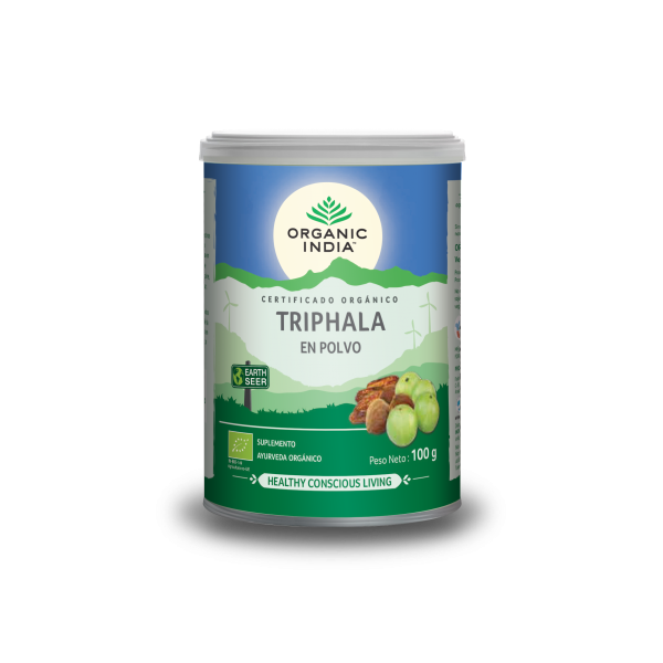 TRIPHALA ORGANICO POLVO 100 GR ORGANIC INDIA