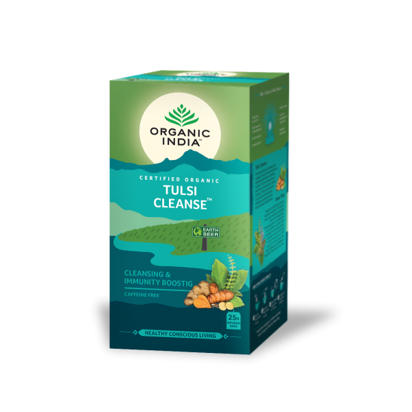 TULSI CLEANSE (HIGADO Y RIÑON) 25 SOBRES ORGANIC INDIA