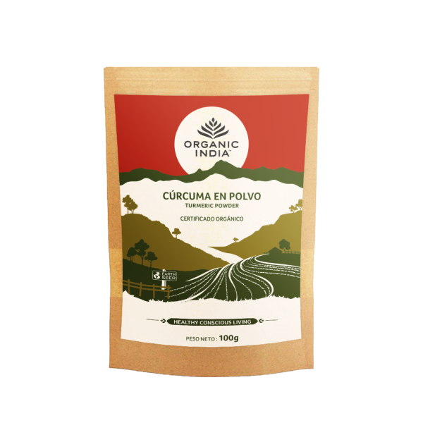 CURCUMA EN POLVO BIO 100 GR ORGANIC INDIA