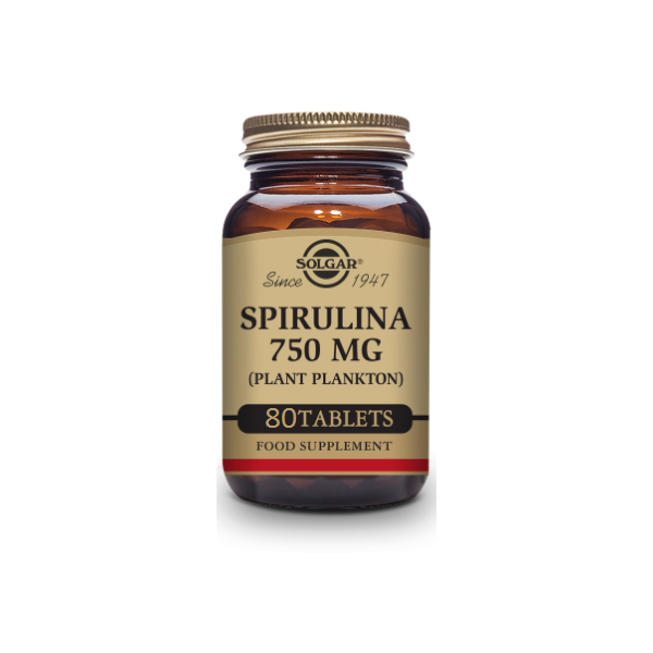 SPIRULINA 750 MG 100 COMP SOLGAR