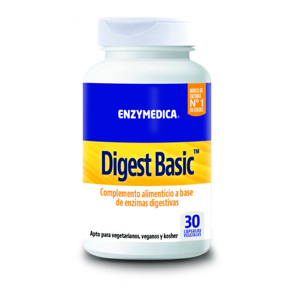DIGEST BASIC 30 CAPS VEGETALES ENZYMEDICA (NUTRINAT) DIGEST BASIC 30 CAPS VEGETALES ENZYMEDICA (NUTRINAT)