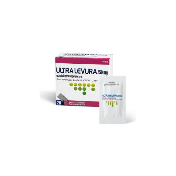 ULTRA LEVURA 250 MG 20 SOBRES