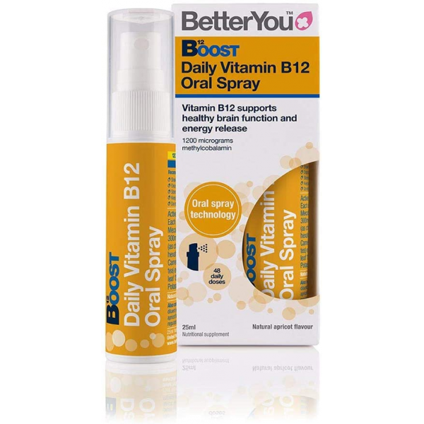 BOOST B12 SPRAY ORAL 25 ML BETTER YOU