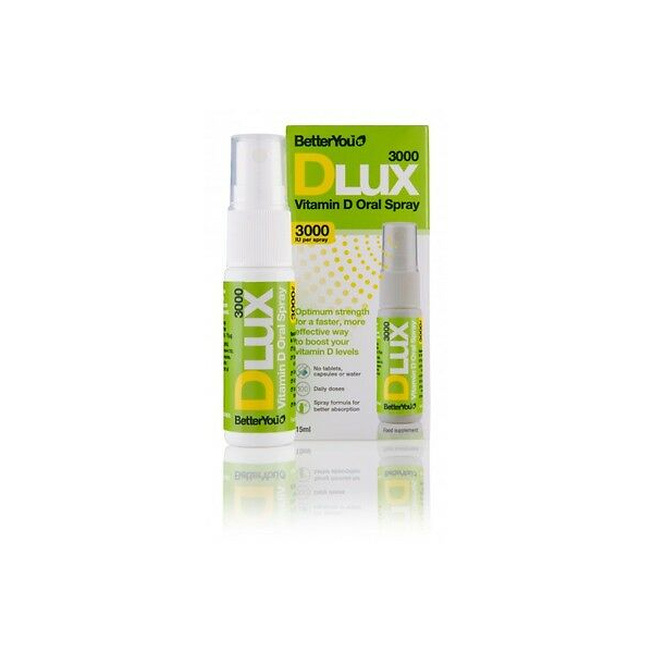 DLUX 3000 VITAMINA D3 3000 UI SPRAY ORAL 15 ML BETTER YOU