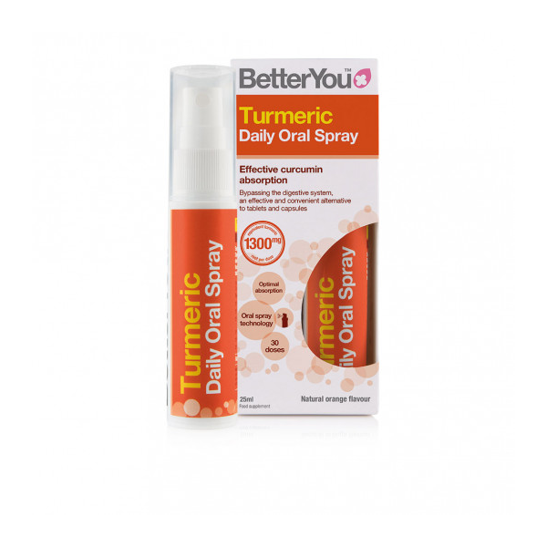 TURMERIC CURCUMA EN SPRAY ORAL 25 ML BETTER YOU