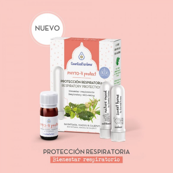 PHYTO V PROTECT 5ML +2 INHALADOR NASAL ESENTIAL AROMS INTERSA