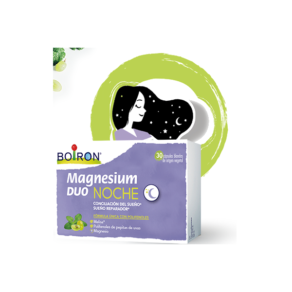 MAGNESIUM DUO NOCHE 30 CAPS BOIRON