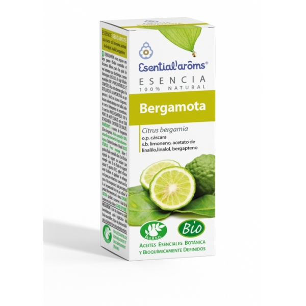 ACEITE ESENCIAL DE BERGAMOTA CASCARA 10 ML (CITRUS BERGAMIA) ESENTIAL AROMS INTERSA