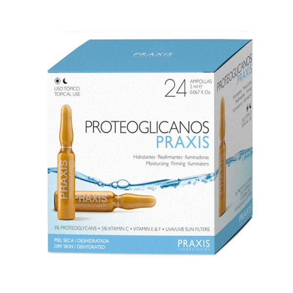 PROTEOGLICANOS VIT C PLUS 24 AMP 2ML PRAXIS