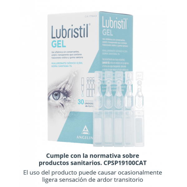 LUBRISTIL GEL 30 UNIDOSIS ANGELINI