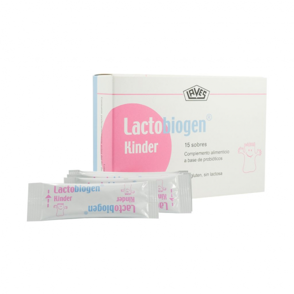 LACTOBIOGEN KINDER 15 SOBRES MARGAN BIOTECH