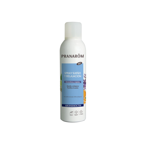 AROMANOCTIS SPRAY SUEÑO RELAJACION ATMOSFERA Y TEJIDOS BIO 150 CC PRANAROM