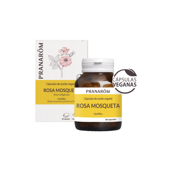 ROSA MOSQUETA ACEITE VEGETAL 750 MG 60 CAP VEG BIO PRANAROM