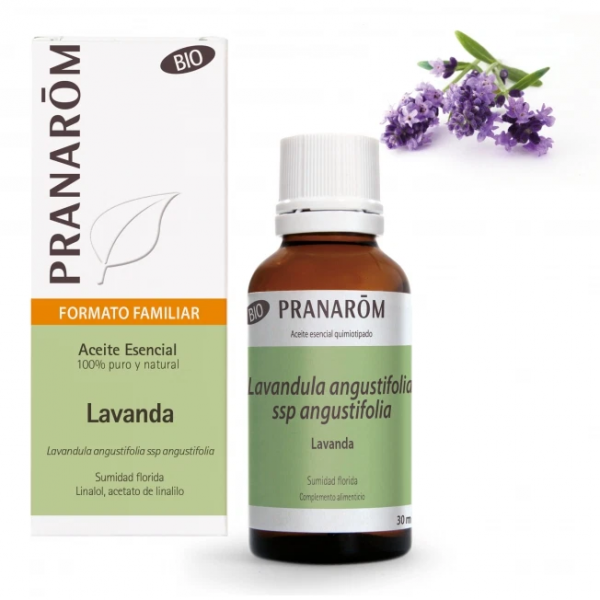 ACEITE ESENCIAL DE LAVANDA BIO (LAVANDULA ANGUSTIFOLIA) 30 CC PRANAROM